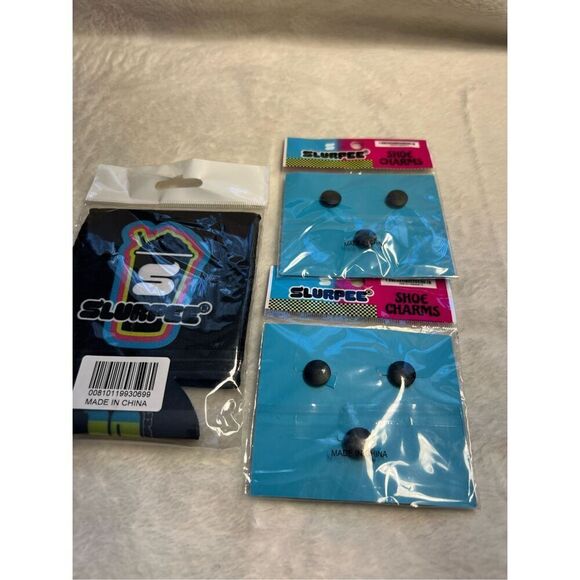 Slurpee Can Coozie And Shoe Charms NEW - Picture 6 of 6